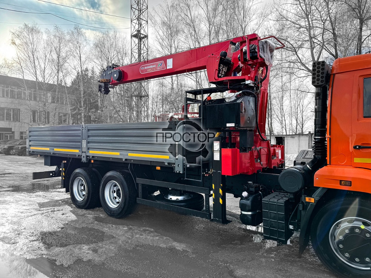 Камаз Камаз 65115 бортовой с КМУ Horyong HRS 216 - Бортовой грузовик/ Платформа, Автоманипулятор: фото 2 Камаз Камаз 65115 бортовой с КМУ Horyong HRS 216 - Бортовой грузовик/ Платформа, Автоманипулятор: фото 2