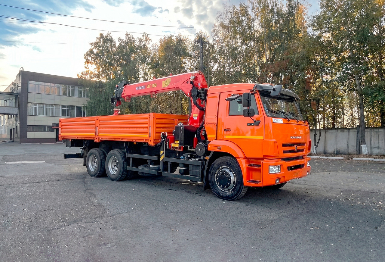 Камаз Камаз 65115 бортовой с КМУ Инман ИТ-150 - Автоманипулятор: фото 1 Камаз Камаз 65115 бортовой с КМУ Инман ИТ-150 - Автоманипулятор: фото 1