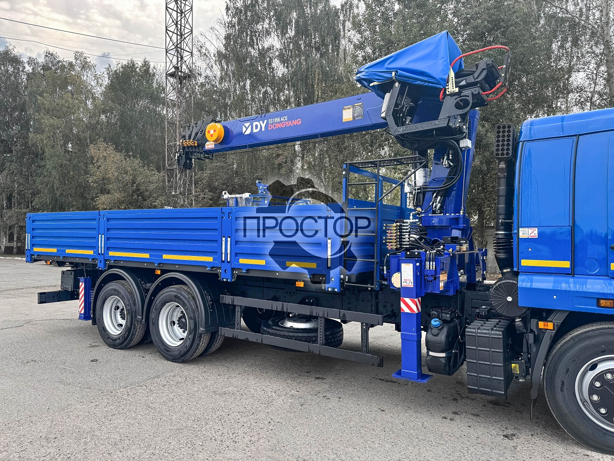 Новый Бортовой грузовик/ Платформа, Автоманипулятор Камаз Камаз 65117 бортовой с КМУ DongYang SS 1956 ACE: фото 6