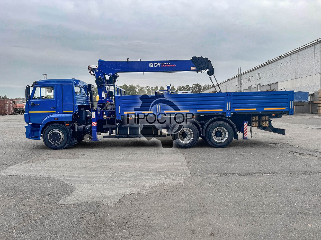Новый Бортовой грузовик/ Платформа, Автоманипулятор Камаз Камаз 65117 бортовой с КМУ DongYang SS 1956 ACE: фото 10