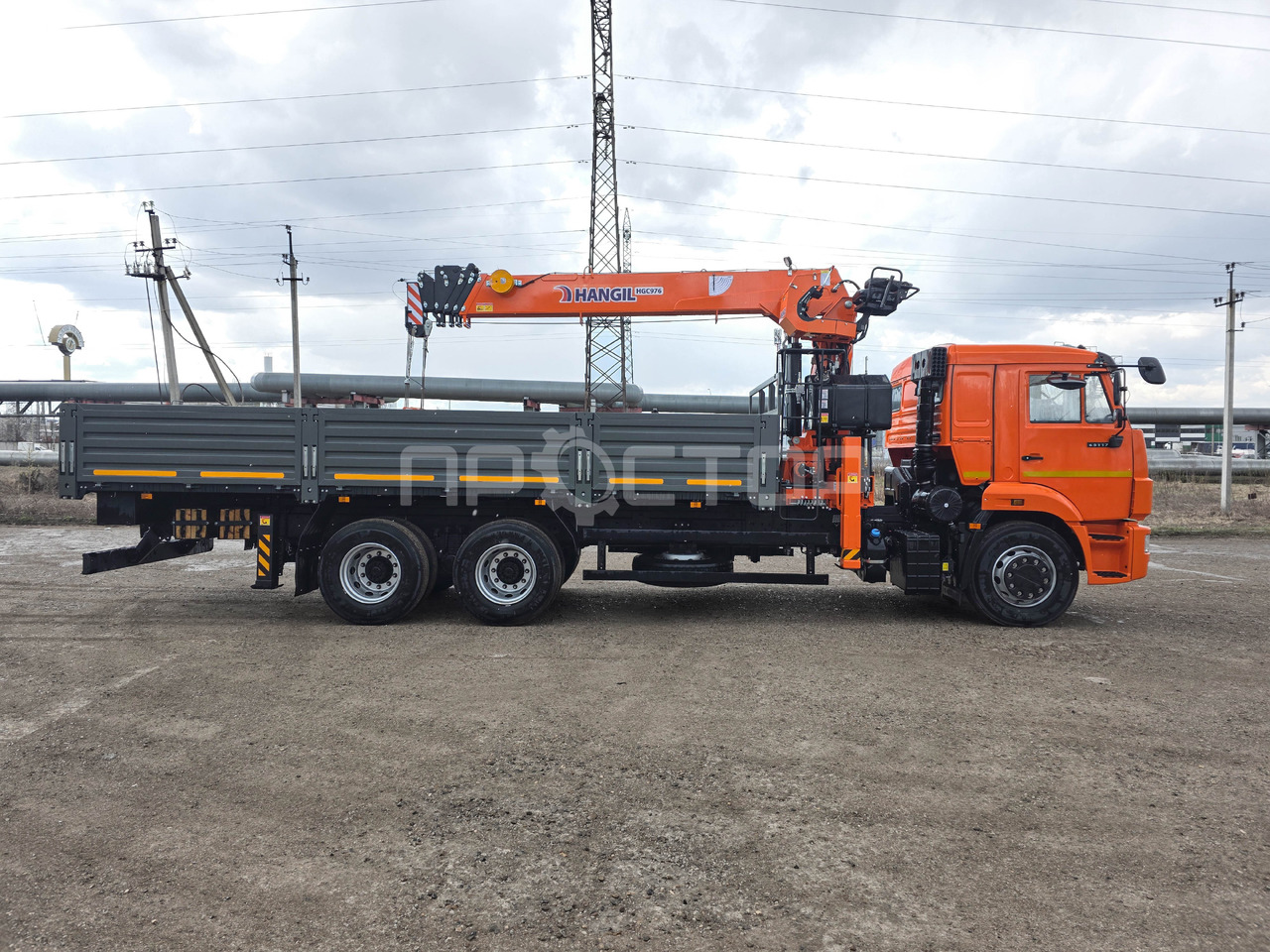 Камаз Камаз 65117 бортовой с КМУ Hangil HGC 976 - Бортовой грузовик/ Платформа, Автоманипулятор: фото 3 Камаз Камаз 65117 бортовой с КМУ Hangil HGC 976 - Бортовой грузовик/ Платформа, Автоманипулятор: фото 3