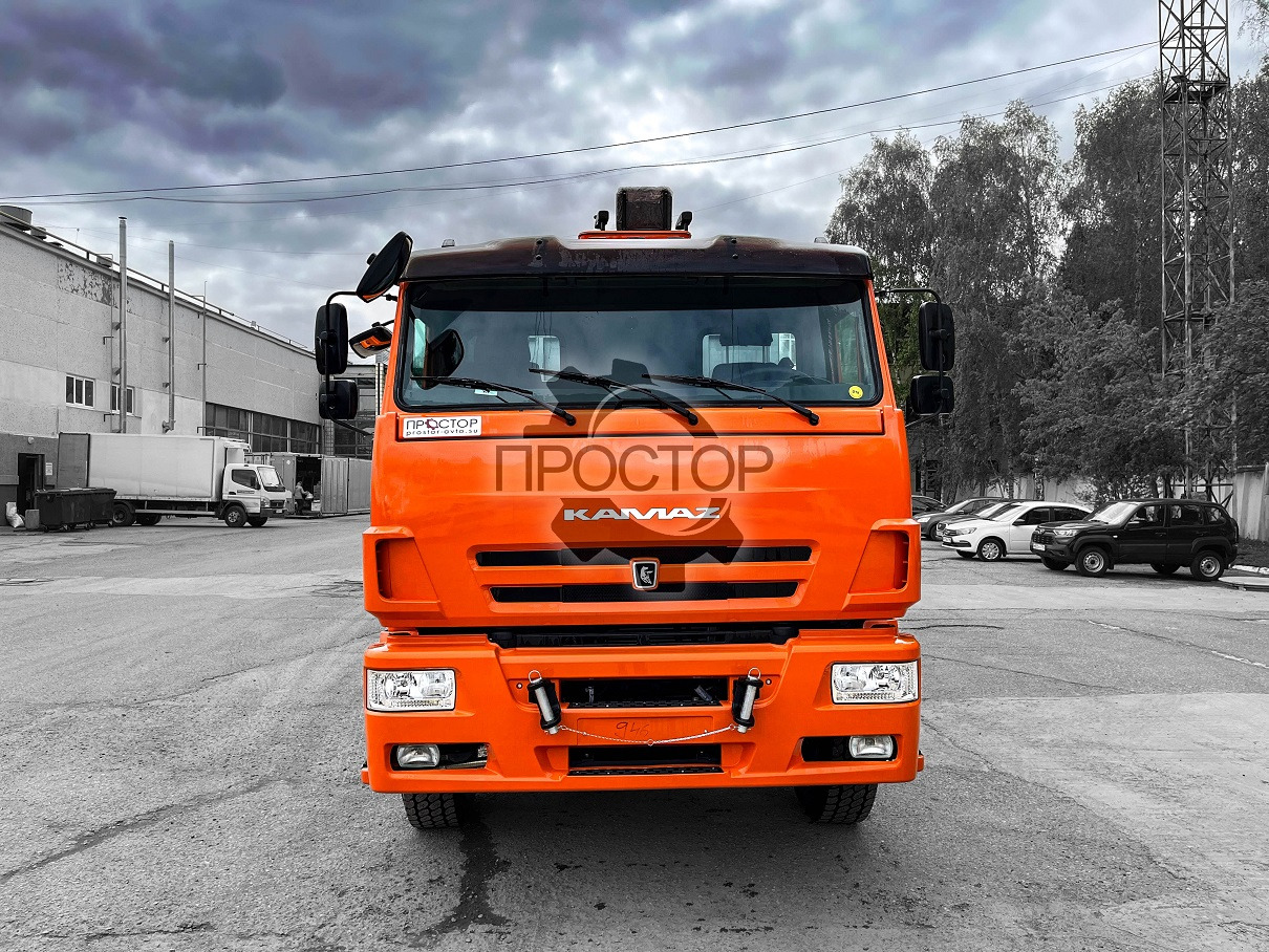 Новый Самосвал Камаз Камаз 6520 Ломовоз с КМУ Майман 110S: фото 9