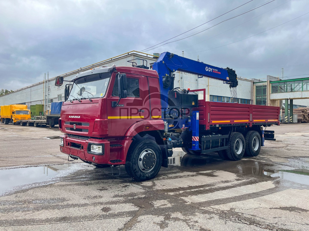 Камаз Камаз 6520 бортовой с КМУ DongYang SS 2036 - Бортовой грузовик/ Платформа, Автоманипулятор: фото 4 Камаз Камаз 6520 бортовой с КМУ DongYang SS 2036 - Бортовой грузовик/ Платформа, Автоманипулятор: фото 4