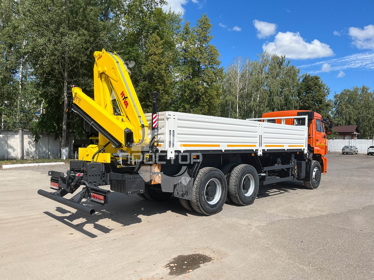 Камаз Камаз 6520 бортовой с КМУ Hyva HB 152 - Бортовой грузовик/ Платформа, Автоманипулятор: фото 2 Камаз Камаз 6520 бортовой с КМУ Hyva HB 152 - Бортовой грузовик/ Платформа, Автоманипулятор: фото 2