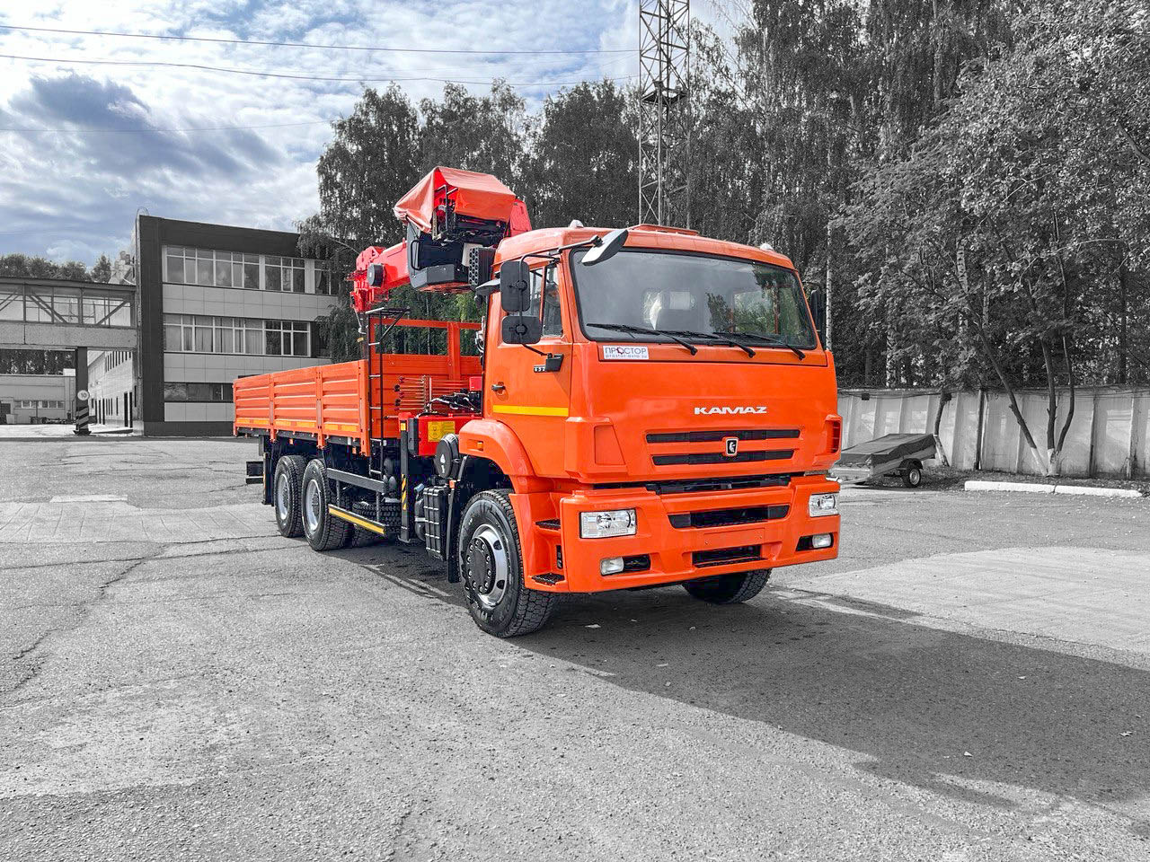 Камаз Камаз 6520 бортовой с КМУ Kanglim KS 1256 - Бортовой грузовик/ Платформа, Автоманипулятор: фото 1 Камаз Камаз 6520 бортовой с КМУ Kanglim KS 1256 - Бортовой грузовик/ Платформа, Автоманипулятор: фото 1