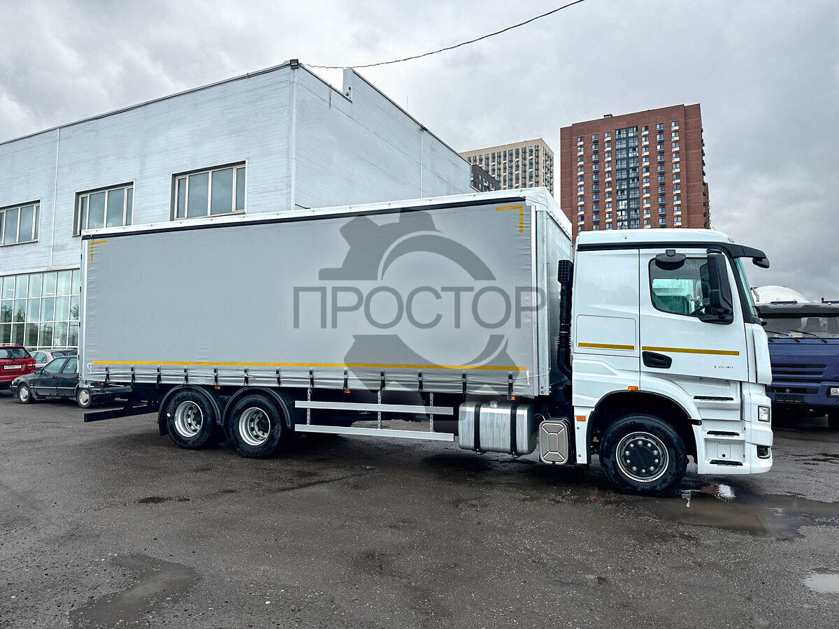 Новый Тентованный грузовик Камаз Камаз 65658-49 Европлатформа шторная: фото 6