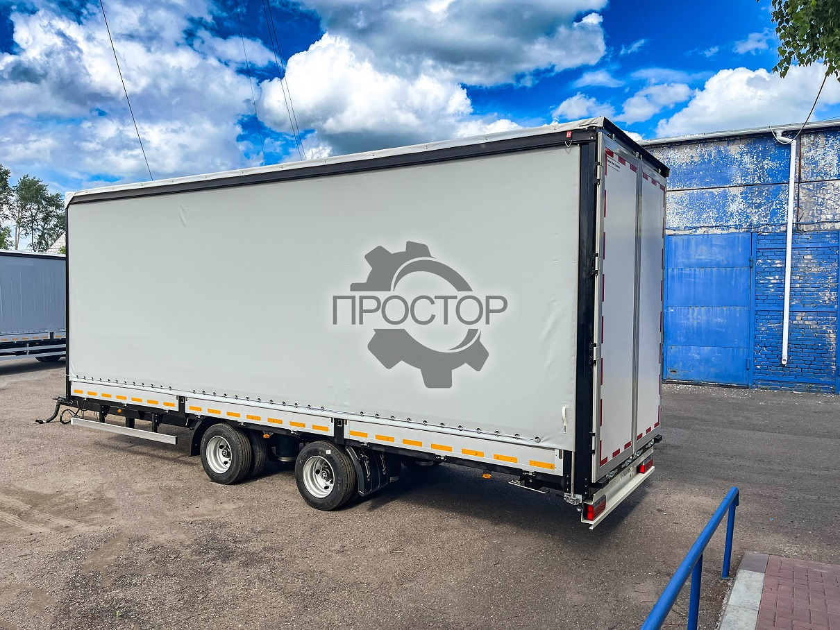 Прицеп автомобильный 870610 с тентом - Тентованный прицеп: фото 3 Прицеп автомобильный 870610 с тентом - Тентованный прицеп: фото 3