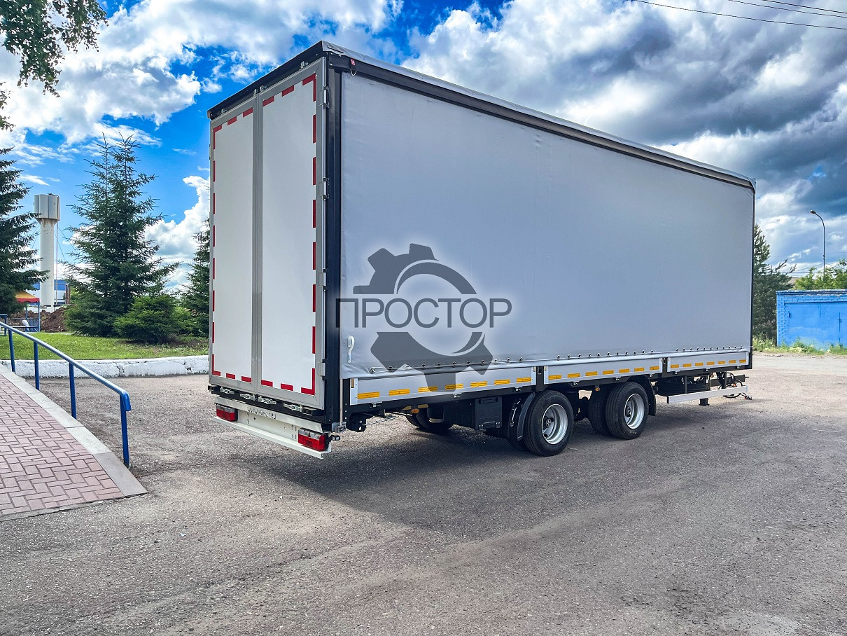 Прицеп автомобильный 870610 с тентом - Тентованный прицеп: фото 2 Прицеп автомобильный 870610 с тентом - Тентованный прицеп: фото 2