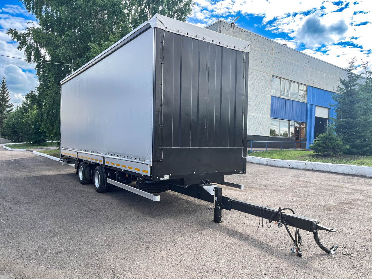 Тентованный прицеп Прицеп автомобильный 870610 с тентом: фото 6