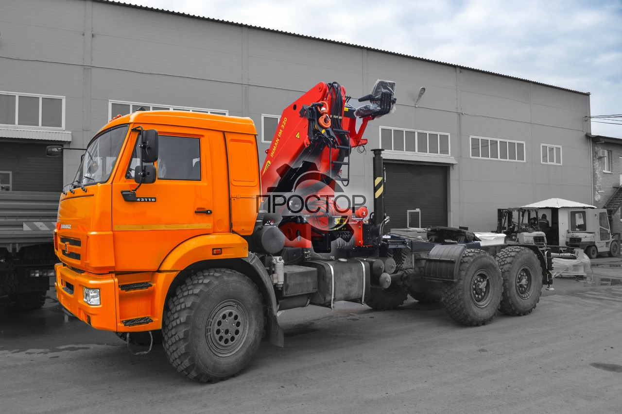 Камаз 53504 тягач с КМУ Инман ИМ 320 - Тягач: фото 1 Камаз 53504 тягач с КМУ Инман ИМ 320 - Тягач: фото 1