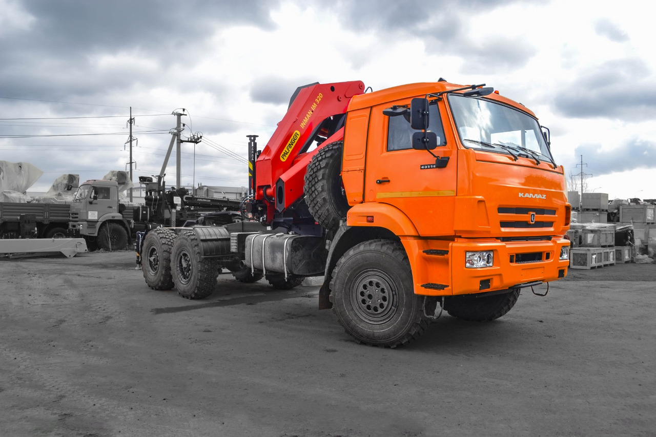 Камаз 53504 тягач с КМУ Инман ИМ 320 - Тягач: фото 3 Камаз 53504 тягач с КМУ Инман ИМ 320 - Тягач: фото 3