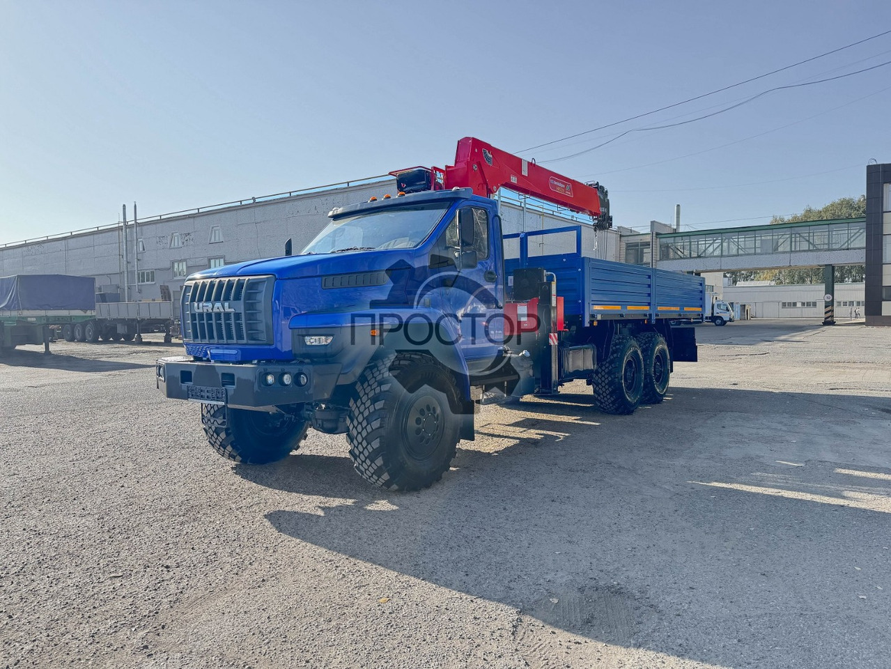 Бортовой грузовик/ Платформа, Автоманипулятор Урал Next 4320-6952 бортовой с КМУ Horyong HRS 216: фото 9