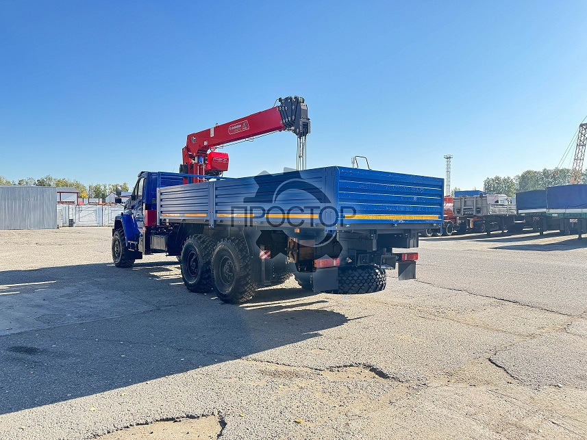 Бортовой грузовик/ Платформа, Автоманипулятор Урал Next 4320-6952 бортовой с КМУ Horyong HRS 216: фото 6