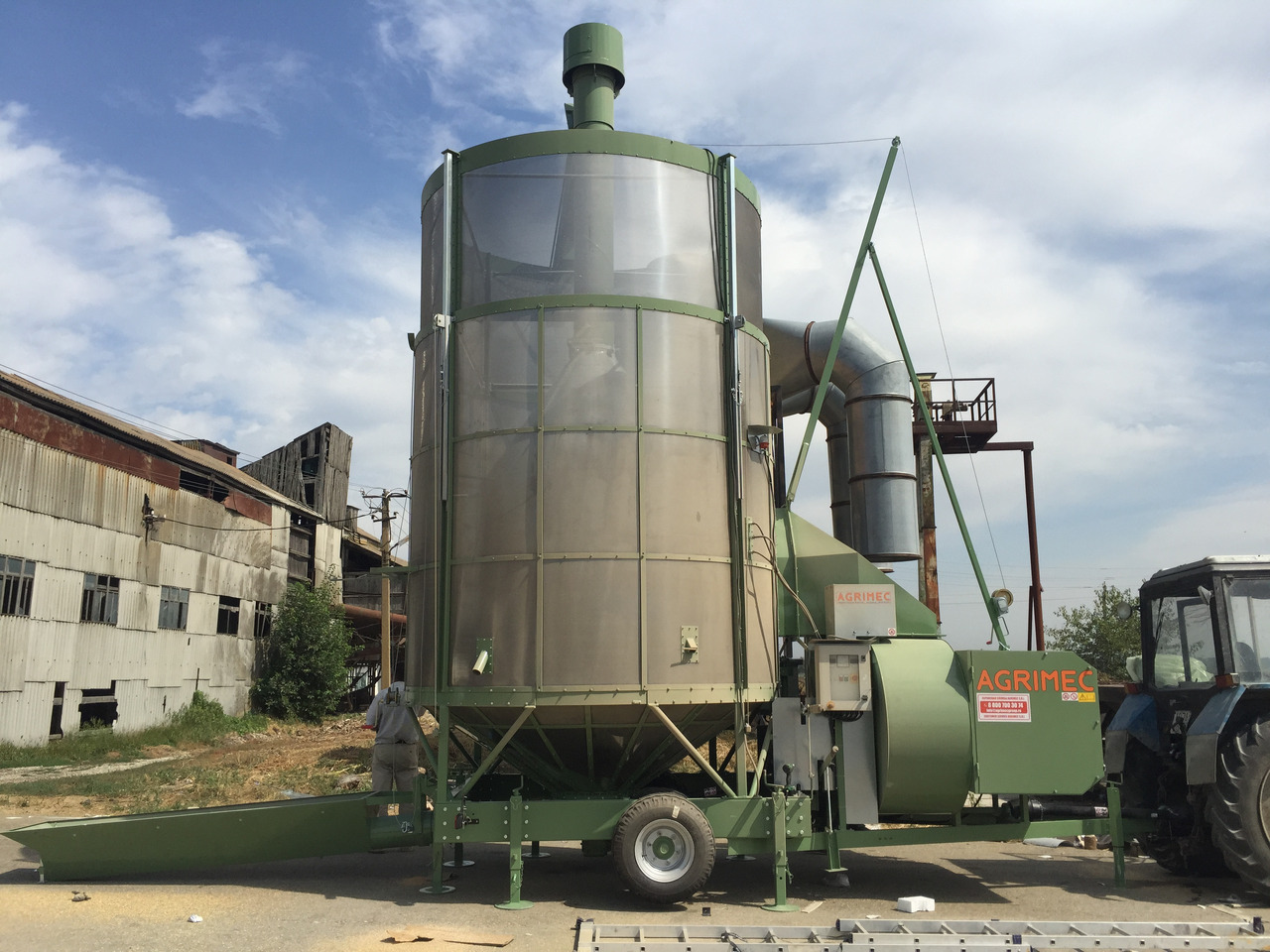 Зерносушилка Agrimec AS1150 - Зерносушилка: фото 1 Зерносушилка Agrimec AS1150 - Зерносушилка: фото 1