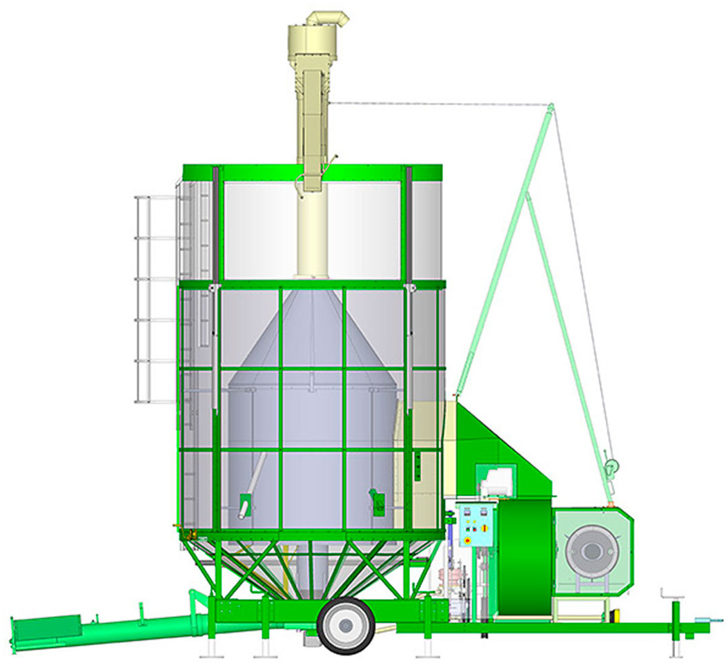 Зерносушилка Agrimec AS1550 - Зерносушилка: фото 1 Зерносушилка Agrimec AS1550 - Зерносушилка: фото 1
