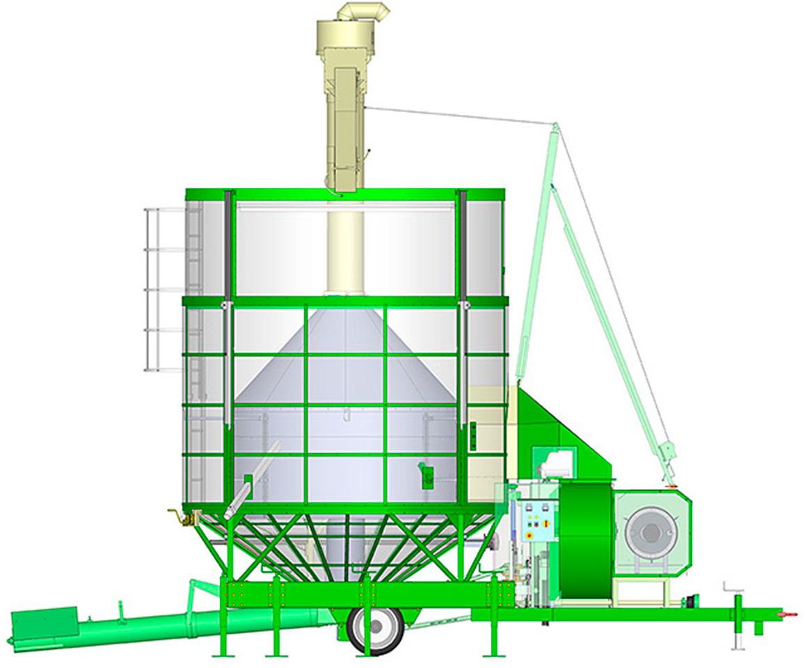 Зерносушилка Agrimec AS2250 - Зерносушилка: фото 1 Зерносушилка Agrimec AS2250 - Зерносушилка: фото 1
