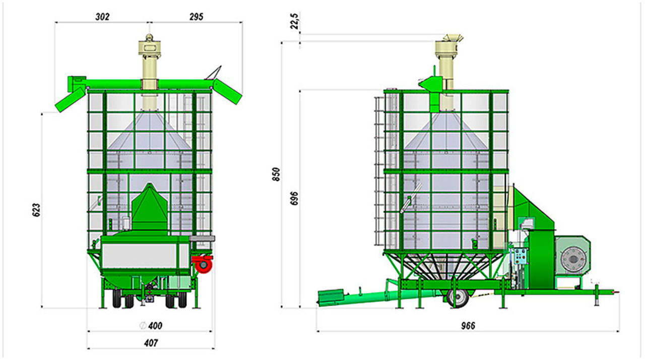 Зерносушилка Agrimec AS2550 - Зерносушилка: фото 2 Зерносушилка Agrimec AS2550 - Зерносушилка: фото 2