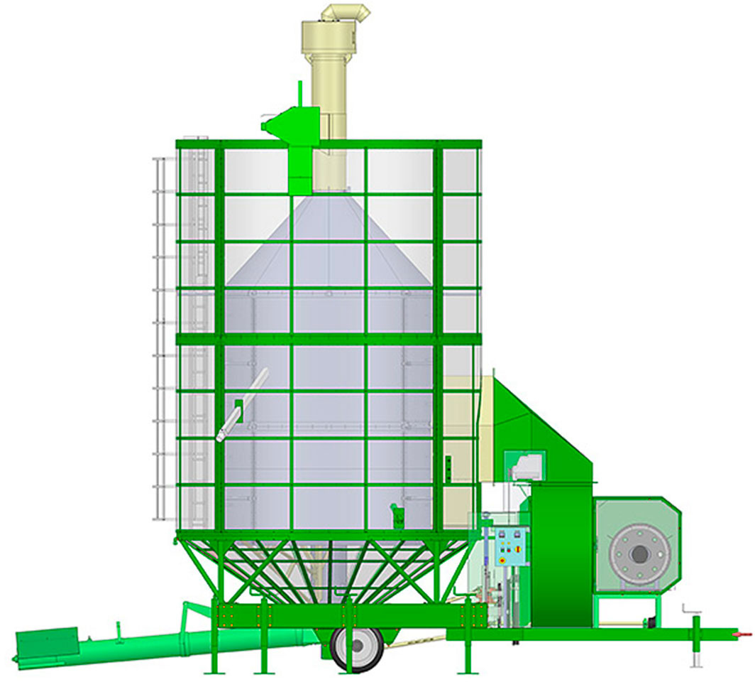 Зерносушилка Agrimec AS2550 - Зерносушилка: фото 1 Зерносушилка Agrimec AS2550 - Зерносушилка: фото 1