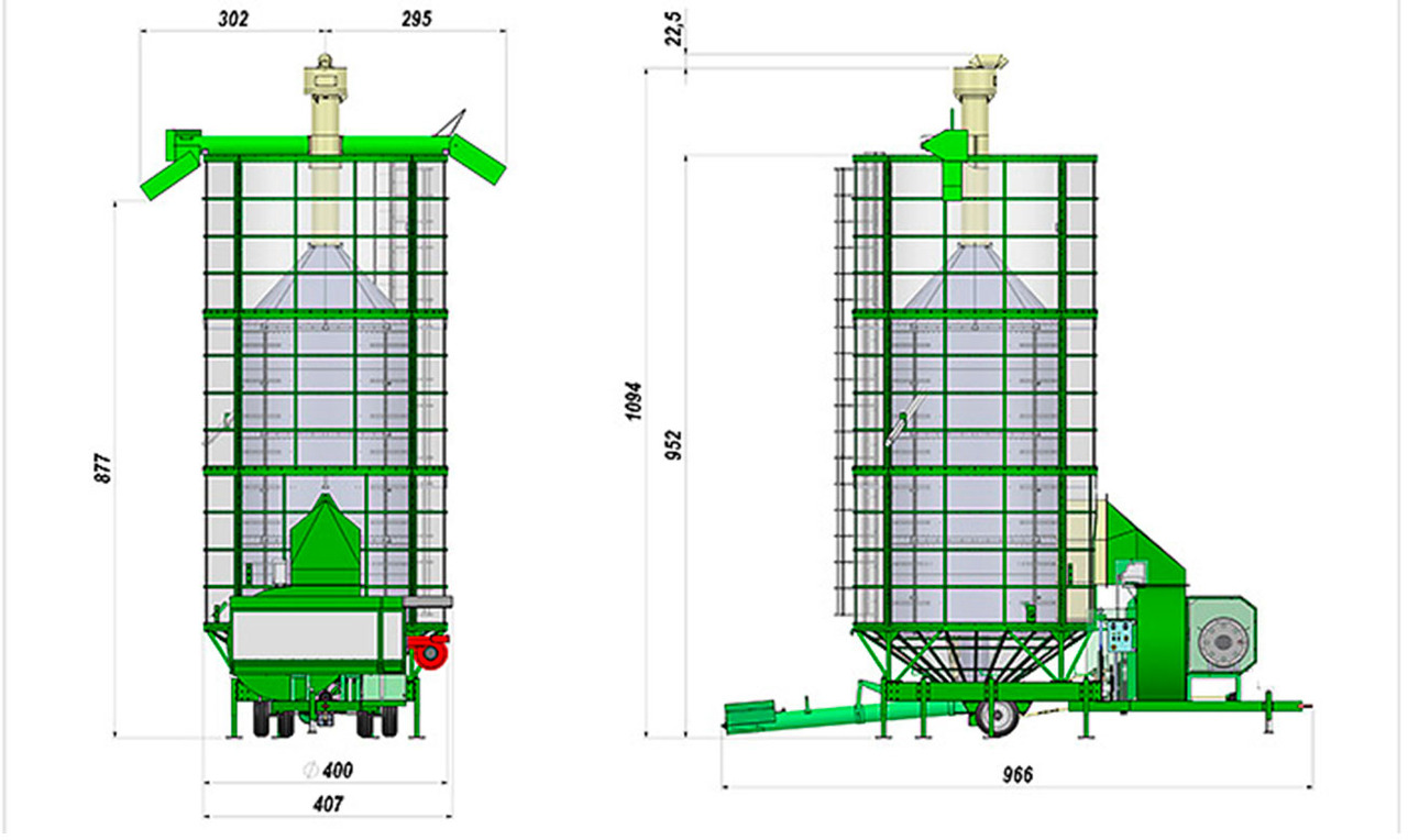 Зерносушилка Agrimec AS3550 - Зерносушилка: фото 2 Зерносушилка Agrimec AS3550 - Зерносушилка: фото 2