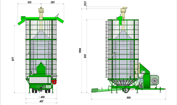 Зерносушилка Agrimec AS3550 - Зерносушилка: фото 2 Зерносушилка Agrimec AS3550 - Зерносушилка: фото 2