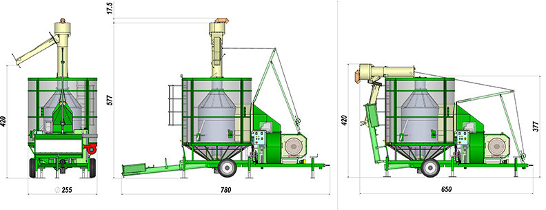 Зерносушилка Agrimec AS600 - Зерносушилка: фото 2 Зерносушилка Agrimec AS600 - Зерносушилка: фото 2