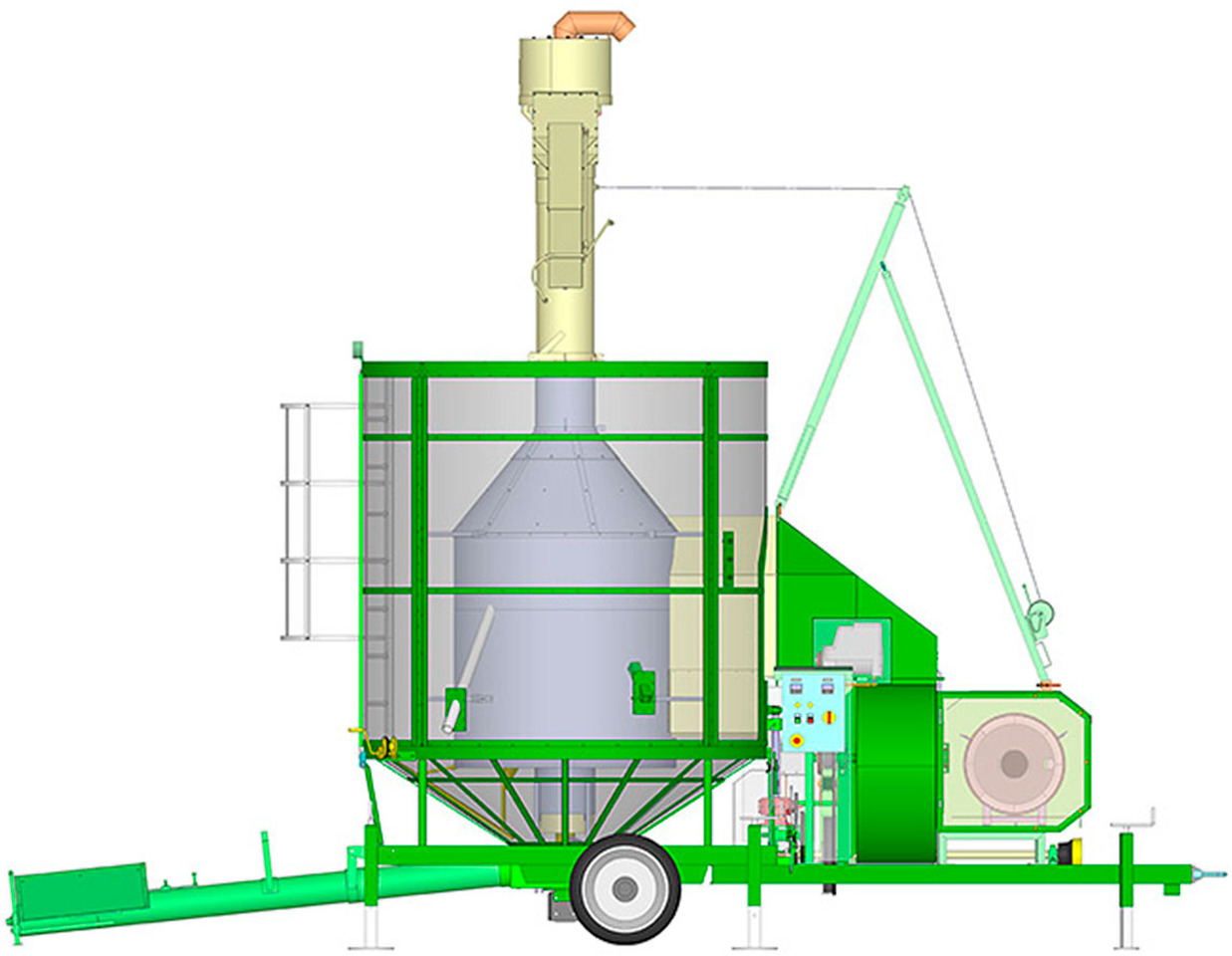 Зерносушилка Agrimec AS600 - Зерносушилка: фото 1 Зерносушилка Agrimec AS600 - Зерносушилка: фото 1