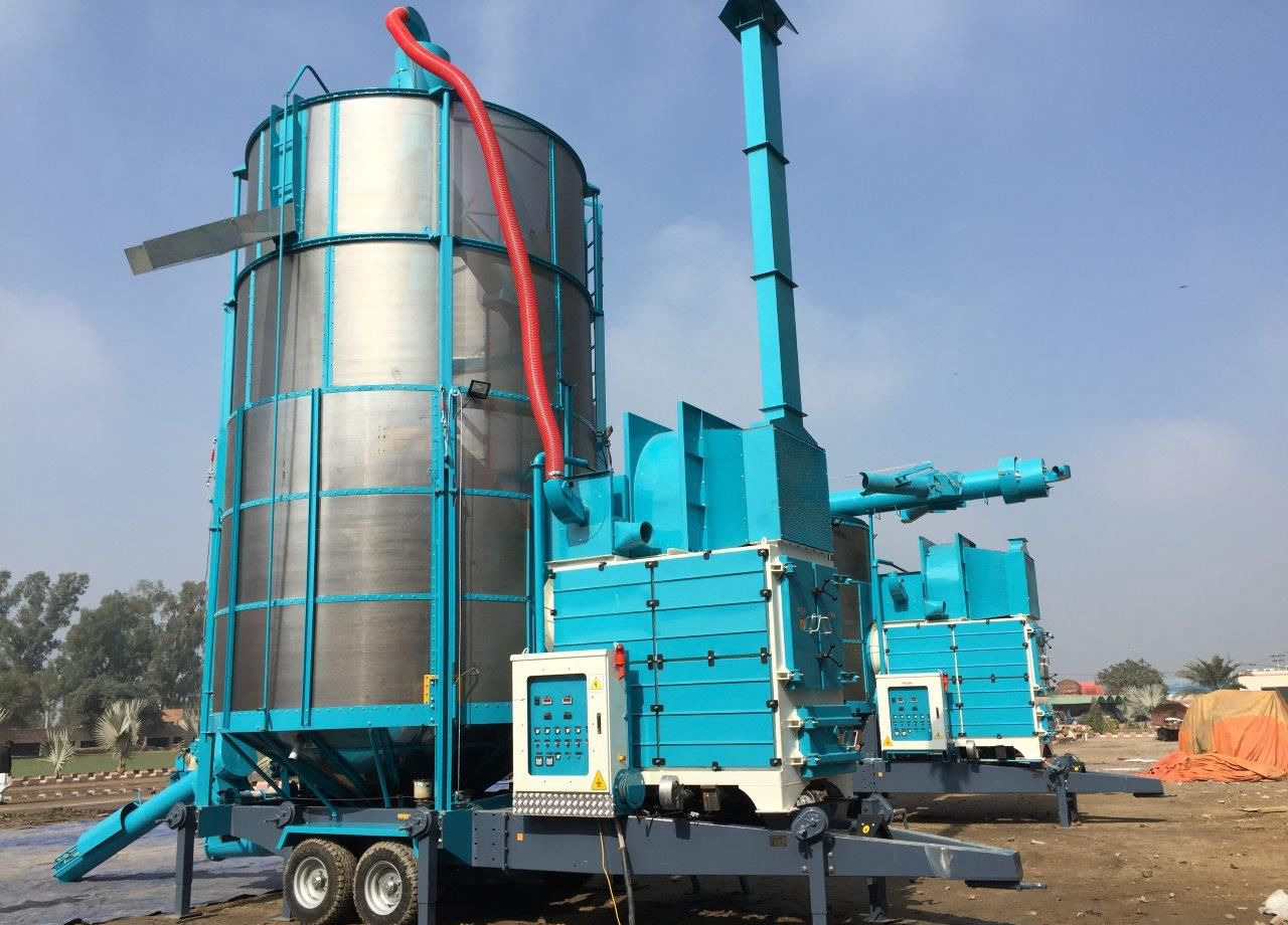 Зерносушилка на твердом топливе (уголь, пеллеты) - Зерносушилка: фото 1 Зерносушилка на твердом топливе (уголь, пеллеты) - Зерносушилка: фото 1