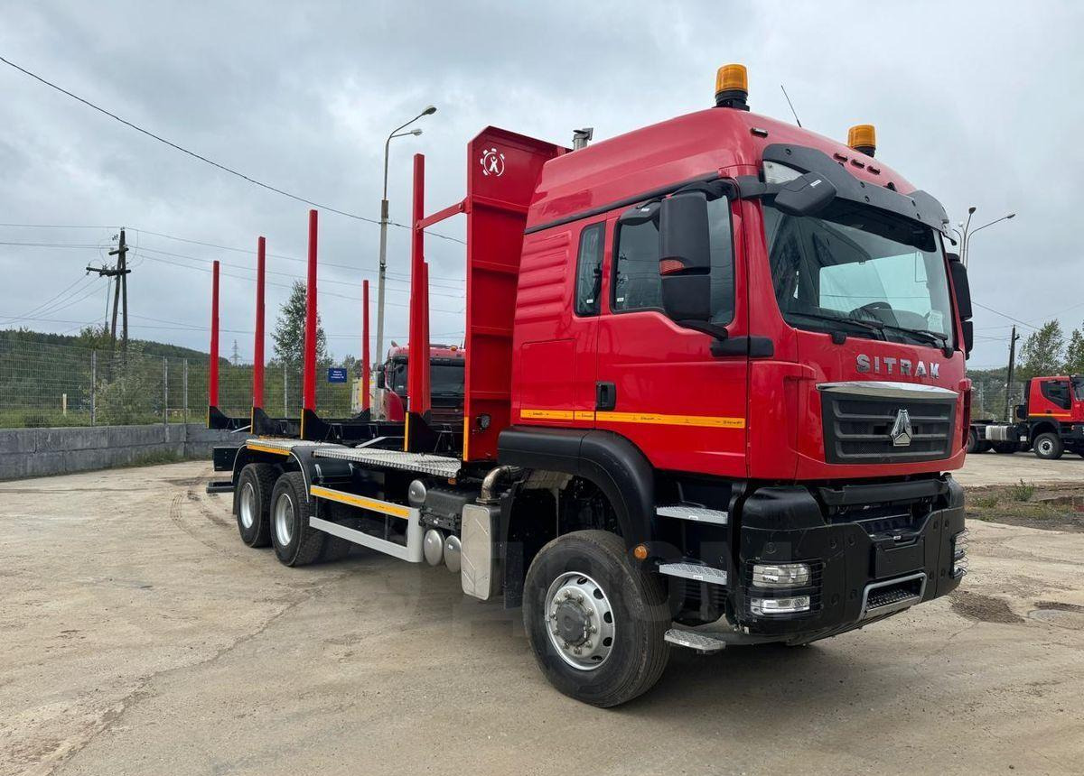 Новый Лесовоз, сортиментовоз Sitrak C7H: фото 14