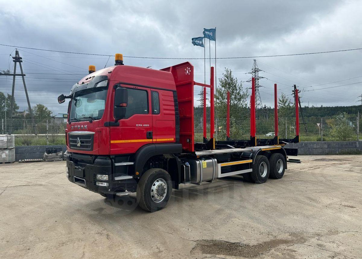 Новый Лесовоз, сортиментовоз Sitrak C7H: фото 8