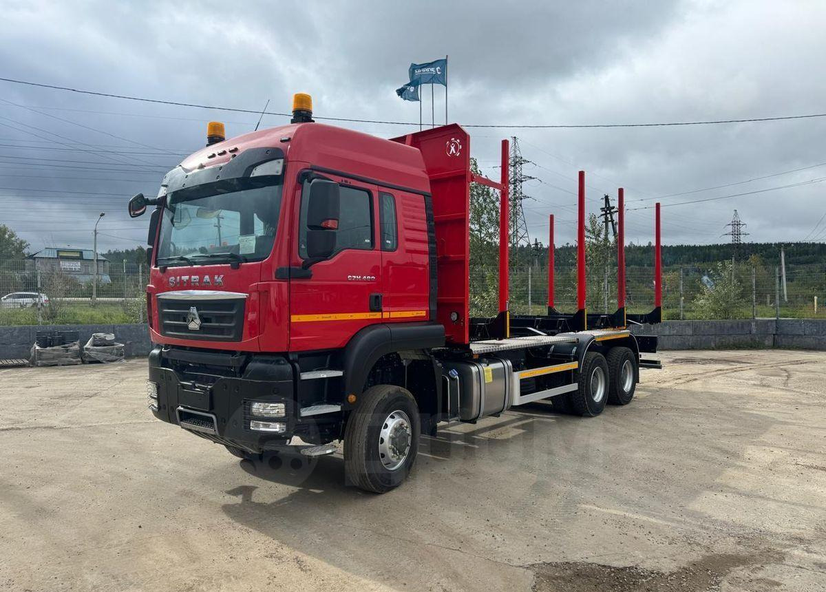Новый Лесовоз, сортиментовоз Sitrak C7H: фото 6