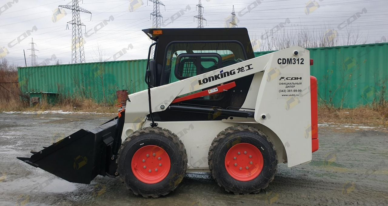 Lonking CDM312 - Мини-погрузчик (с бортовым поворотом): фото 2 Lonking CDM312 - Мини-погрузчик (с бортовым поворотом): фото 2