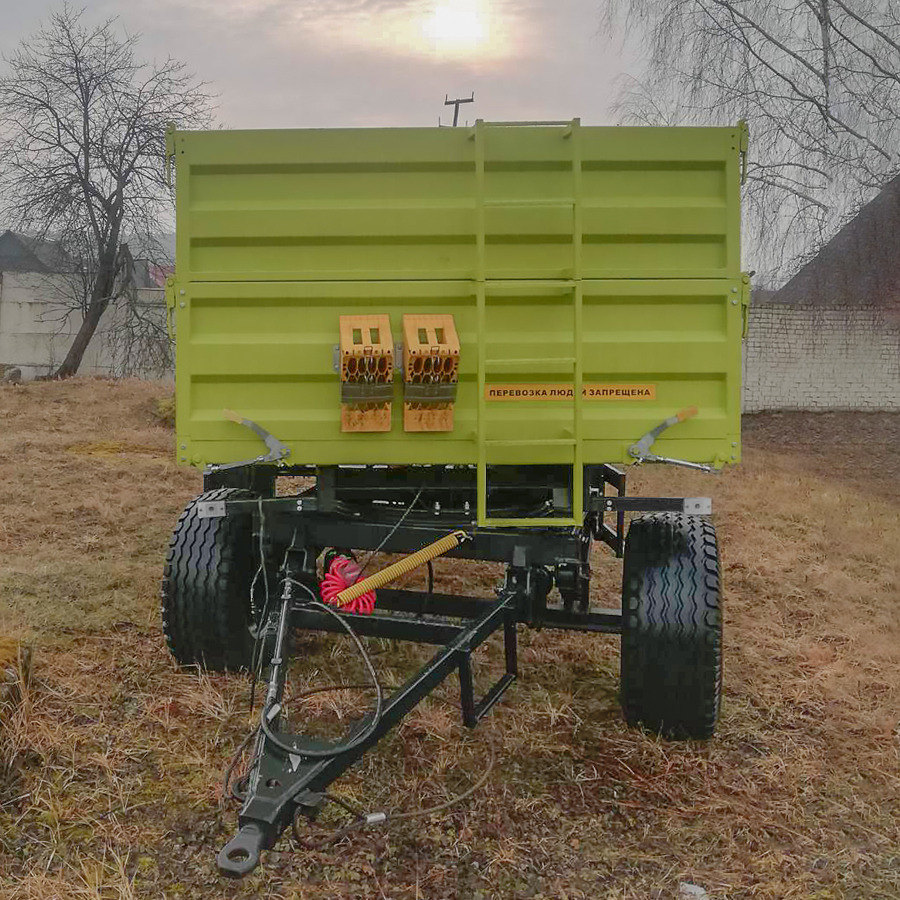 БЕЛАГРОМАШ 2ПТС-10 "Зерновоз" - Самосвальный сельхозприцеп: фото 2 БЕЛАГРОМАШ 2ПТС-10 "Зерновоз" - Самосвальный сельхозприцеп: фото 2