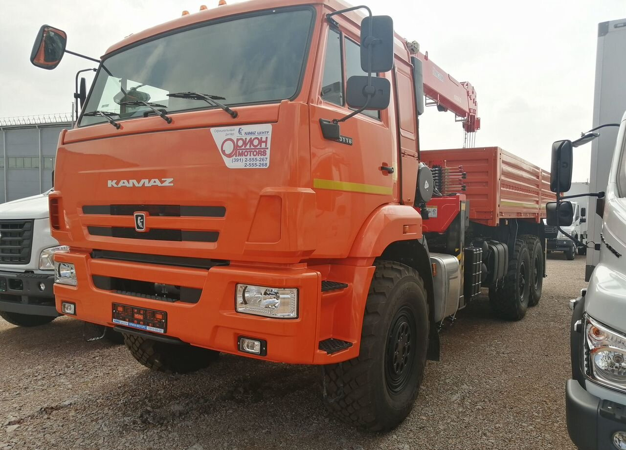 КАМАЗ 43118 - Грузовик-шасси, Автоманипулятор: фото 1 КАМАЗ 43118 - Грузовик-шасси, Автоманипулятор: фото 1