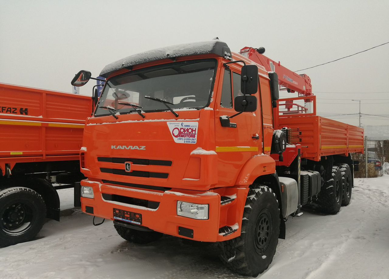 КАМАЗ 43118 - Грузовик-шасси, Автоманипулятор: фото 5 КАМАЗ 43118 - Грузовик-шасси, Автоманипулятор: фото 5