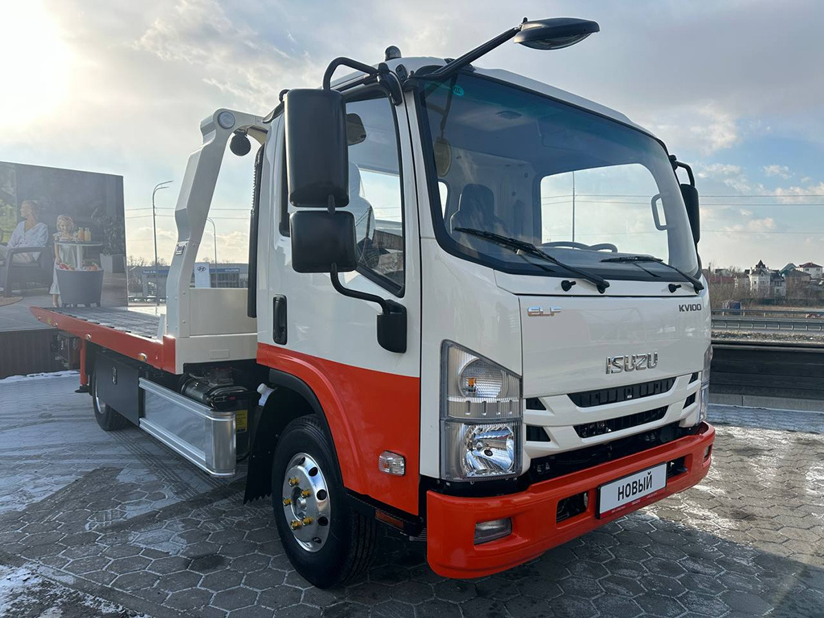 Эвакуатор Эвакуаторная платформа 4.5 т на шасси Isuzu Elf: фото 7 Эвакуатор Эвакуаторная платформа 4.5 т на шасси Isuzu Elf: фото 7