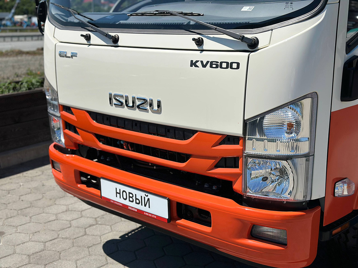 Бортовой грузовик/ Платформа, Автоманипулятор ISUZU ELF бортовой с КМУ HYVA: фото 11 Бортовой грузовик/ Платформа, Автоманипулятор ISUZU ELF бортовой с КМУ HYVA: фото 11