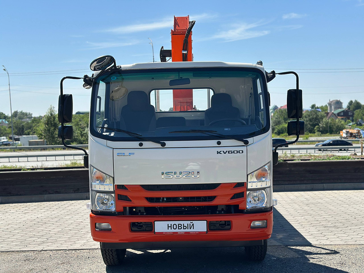 Бортовой грузовик/ Платформа, Автоманипулятор ISUZU ELF бортовой с КМУ HYVA: фото 10 Бортовой грузовик/ Платформа, Автоманипулятор ISUZU ELF бортовой с КМУ HYVA: фото 10