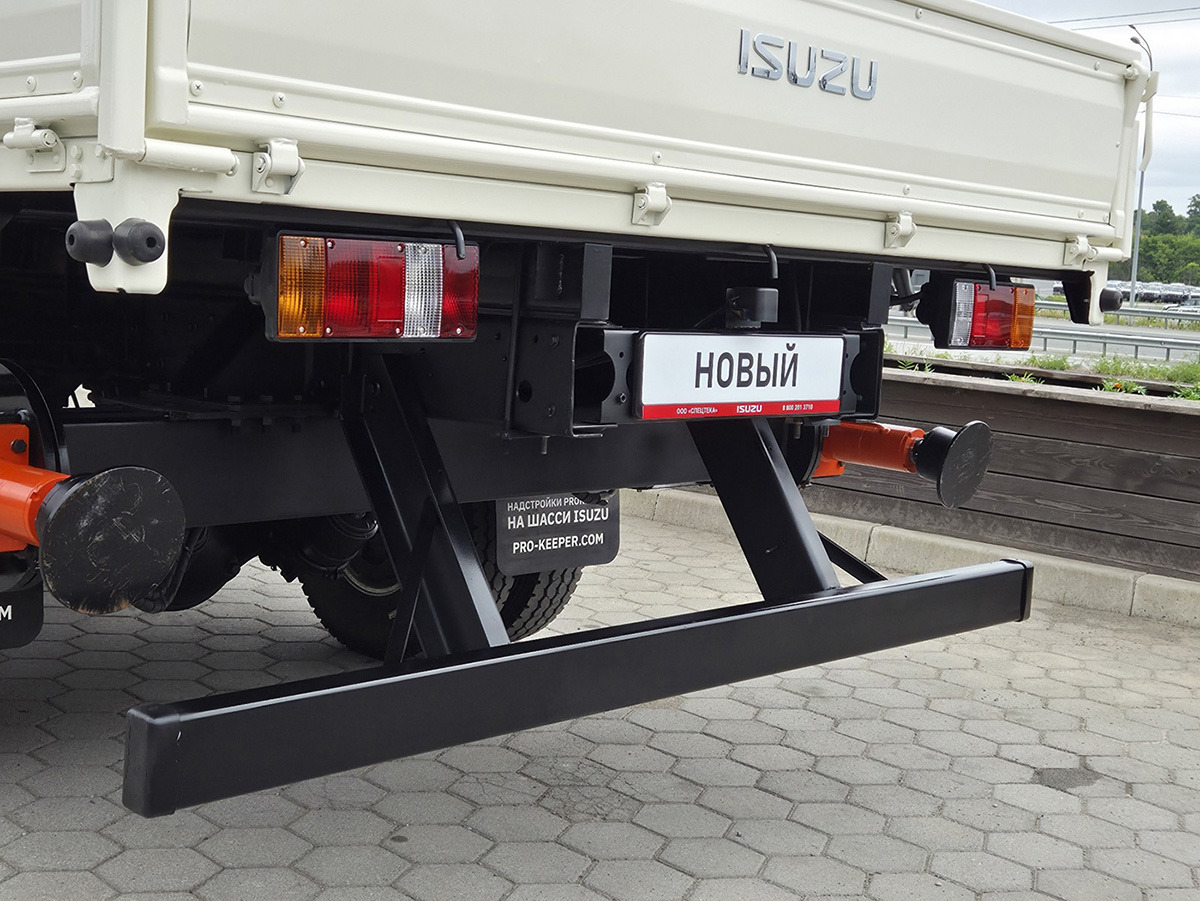 Бортовой грузовик/ Платформа, Автоманипулятор ISUZU ELF бортовой с КМУ UNIC: фото 23