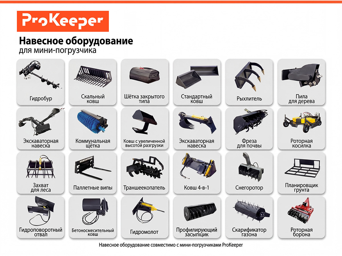 Мини-погрузчик (с бортовым поворотом) WL45 mini: фото 36