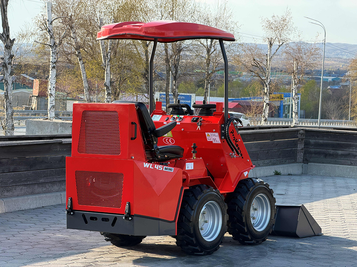 Мини-погрузчик (с бортовым поворотом) WL45 mini: фото 9