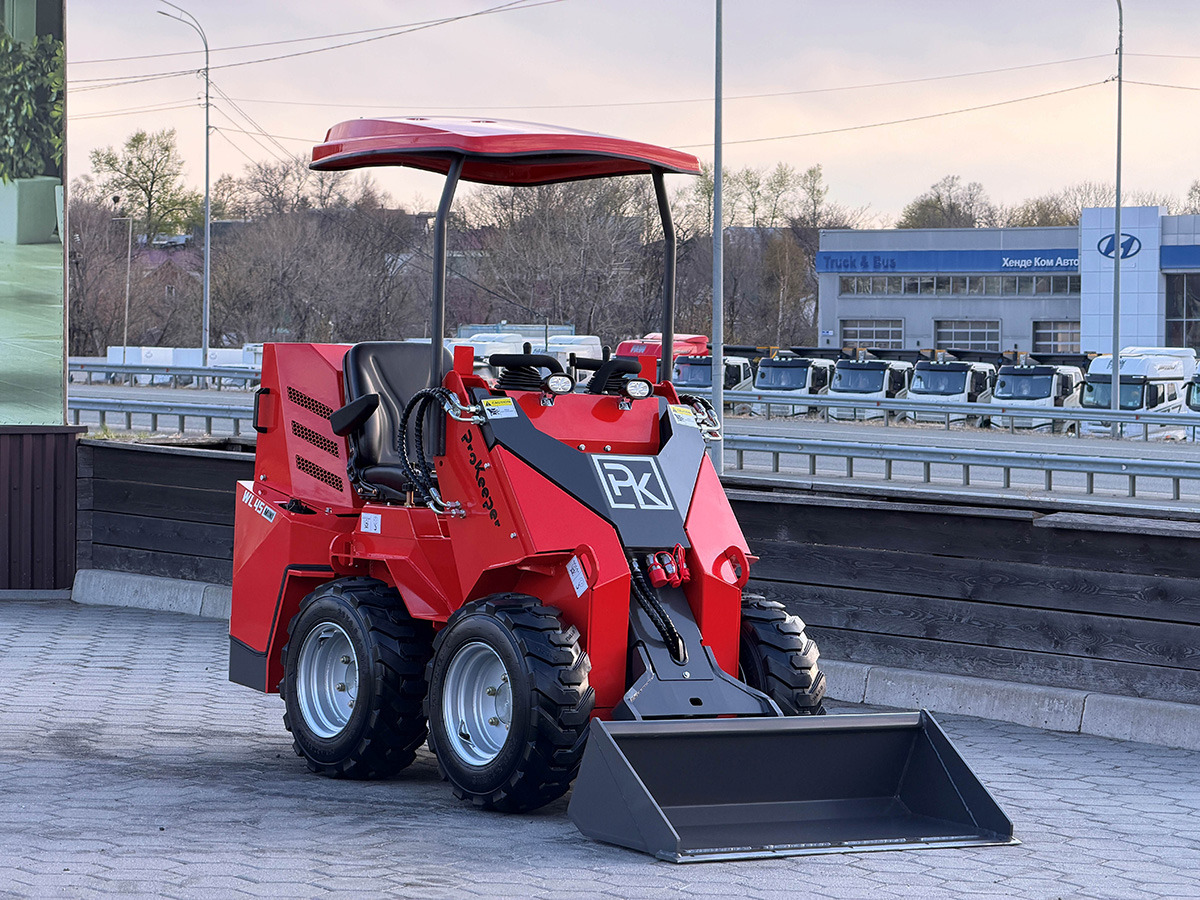 Мини-погрузчик (с бортовым поворотом) WL45 mini: фото 11
