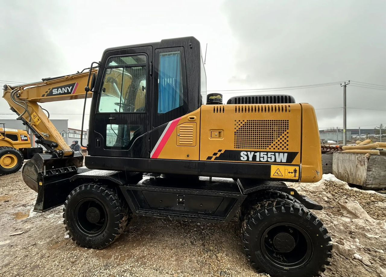 Колёсный экскаватор SANY SY155W: фото 8 Колёсный экскаватор SANY SY155W: фото 8