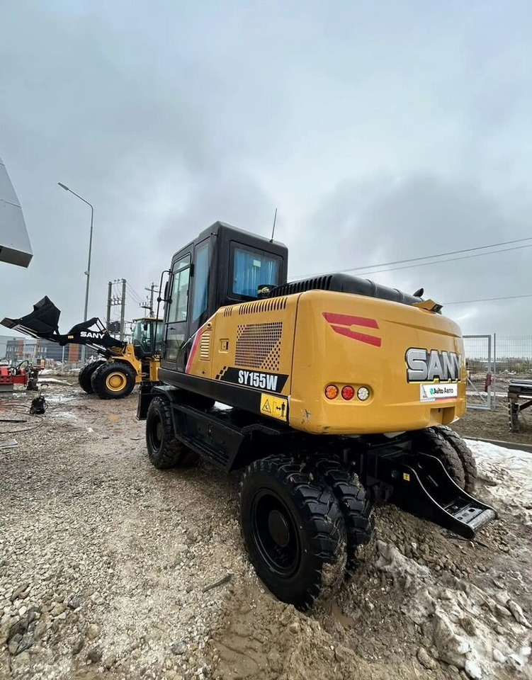 Колёсный экскаватор SANY SY155W: фото 7 Колёсный экскаватор SANY SY155W: фото 7