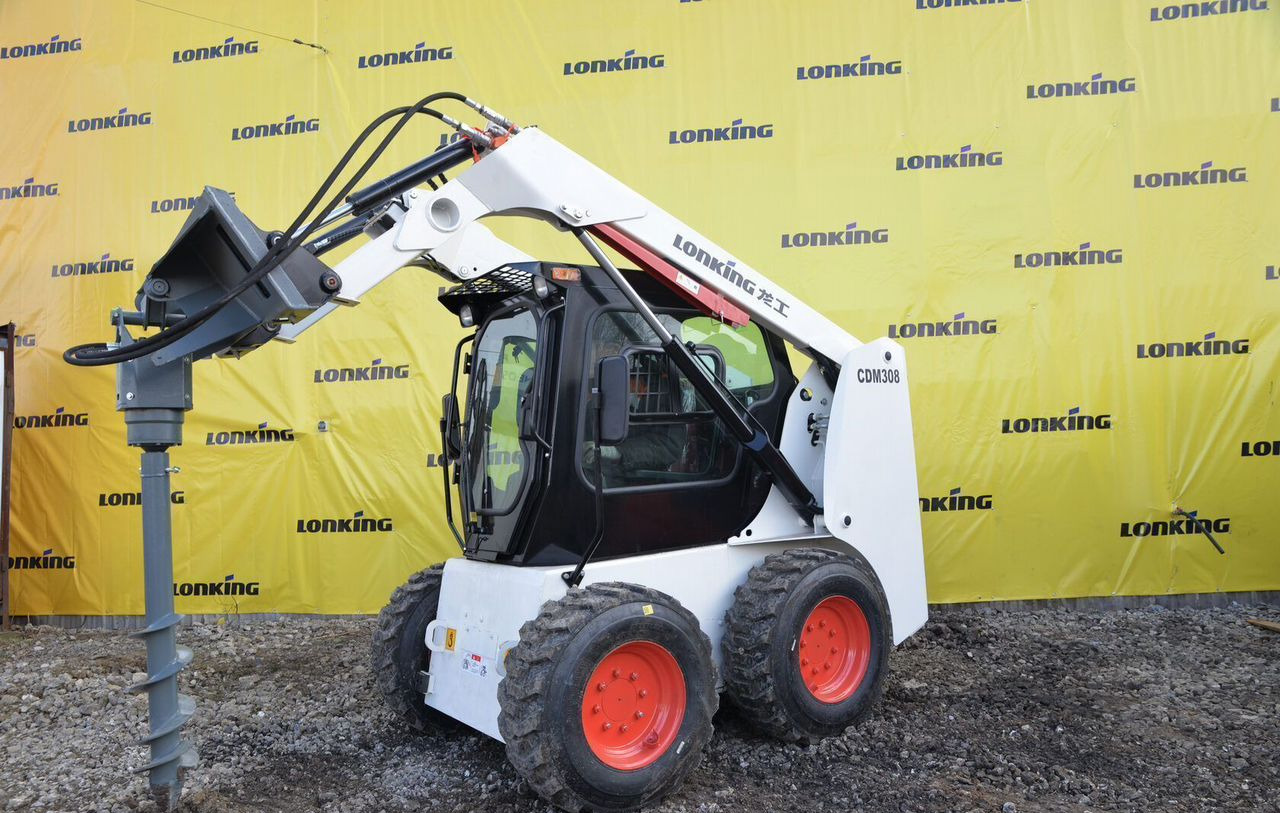 Lonking CDM308 - Мини-погрузчик (с бортовым поворотом): фото 1 Lonking CDM308 - Мини-погрузчик (с бортовым поворотом): фото 1