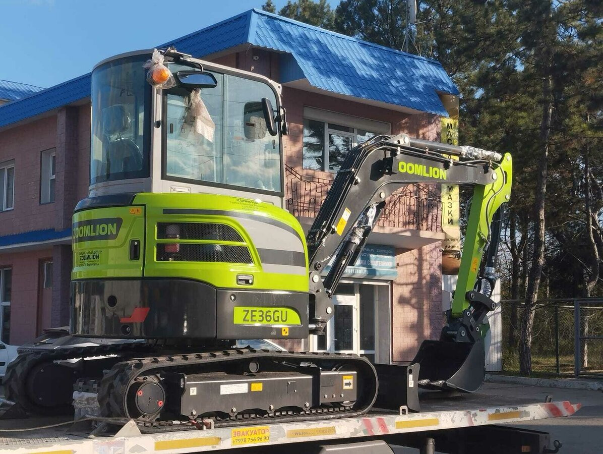 Zoomlion ZE36GU - Мини-экскаватор: фото 4 Zoomlion ZE36GU - Мини-экскаватор: фото 4