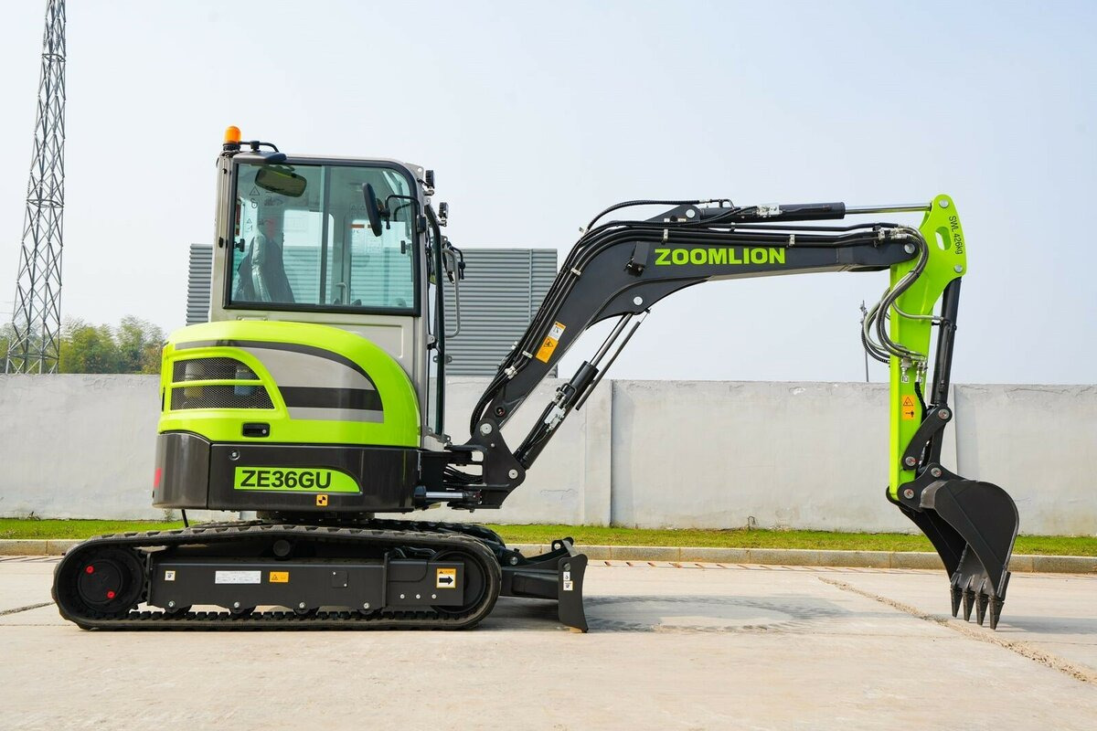 Zoomlion ZE36GU - Мини-экскаватор: фото 1 Zoomlion ZE36GU - Мини-экскаватор: фото 1