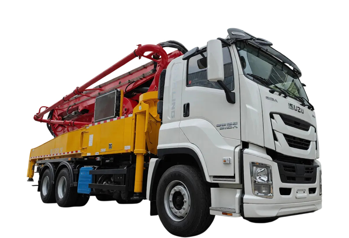 Автобетононасос CO-NELE на шасси ISUZU 6х4 дв 221kw высота 43м - Автобетононасос: фото 1 Автобетононасос CO-NELE на шасси ISUZU 6х4 дв 221kw высота 43м - Автобетононасос: фото 1