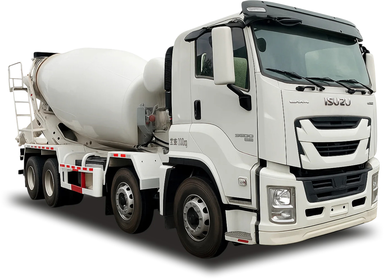 Автобетоносмеситель на шасси Isuzu Giga, 7 м3 - Автобетоносмеситель: фото 1 Автобетоносмеситель на шасси Isuzu Giga, 7 м3 - Автобетоносмеситель: фото 1