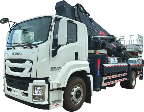 Автовышка FURUNKANG GKS45 на шасси ISUZU 4Х2 дв 151Kw высота подъёма 45м гп люльки 300кг с электроизоляцией 1000В - Автовышка: фото 1 Автовышка FURUNKANG GKS45 на шасси ISUZU 4Х2 дв 151Kw высота подъёма 45м гп люльки 300кг с электроизоляцией 1000В - Автовышка: фото 1