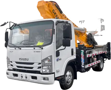 Автовышка VIGRUS GKS30.5 на шасси ISUZU 4Х2 дв 94kw высота подъёма 30,5м - Автовышка: фото 1 Автовышка VIGRUS GKS30.5 на шасси ISUZU 4Х2 дв 94kw высота подъёма 30,5м - Автовышка: фото 1